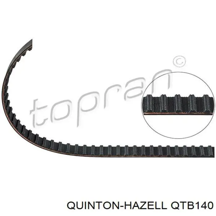 QTB140 QUINTON HAZELL correa distribucion