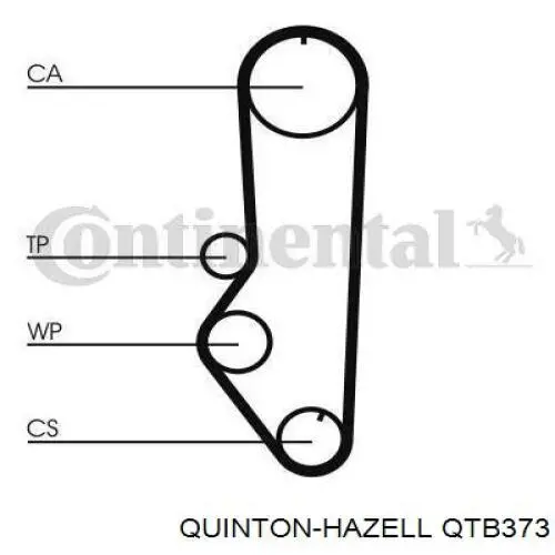 QTB373 QUINTON HAZELL correa distribucion