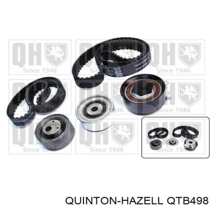 QTB498 QUINTON HAZELL Correa dentada