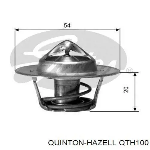 QTH100 QUINTON HAZELL termostato, refrigerante