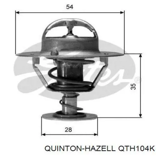 Termostato QTH109 QUINTON HAZELL