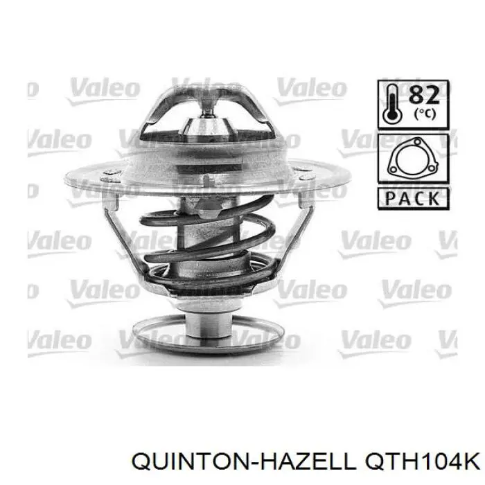 Termostato refrigerante QUINTON HAZELL QTH109