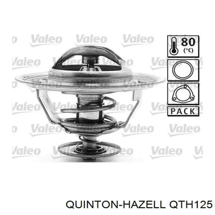 QTH125 QUINTON HAZELL termostato, refrigerante