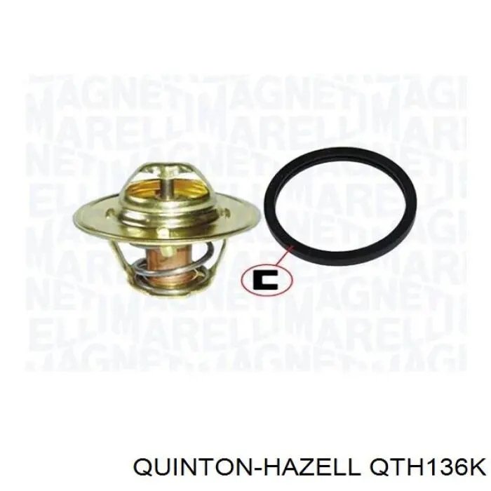 QTH136K QUINTON HAZELL termostato, refrigerante