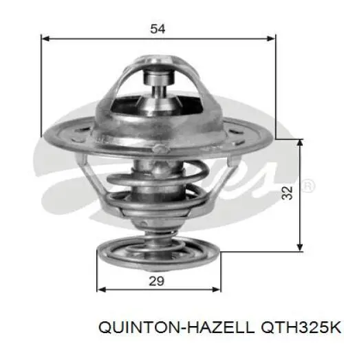 QTH325K QUINTON HAZELL termostato, refrigerante