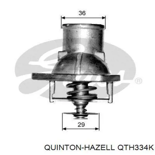 Termostato QTH334K QUINTON HAZELL