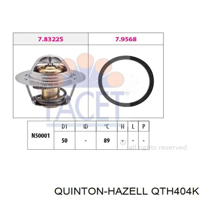 Termostato, refrigerante Renault Laguna 2 BG0, BG1