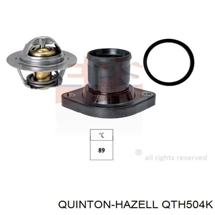 QTH504K QUINTON HAZELL termostato, refrigerante