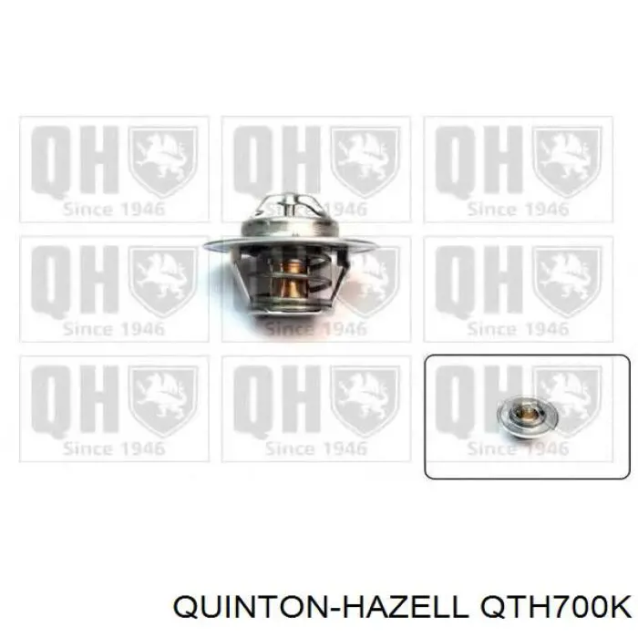 QTH700K QUINTON HAZELL termostato, refrigerante