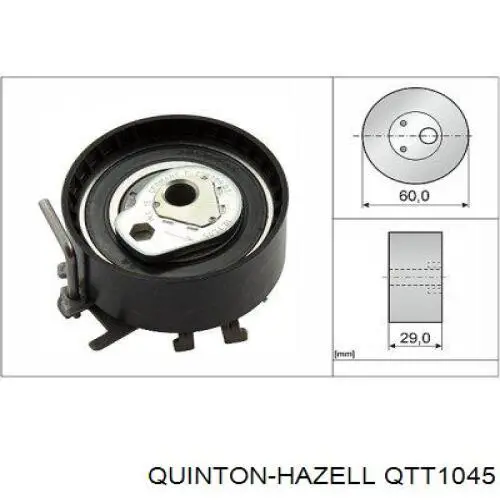 Rodillo tensor cadena GMB GTB0320