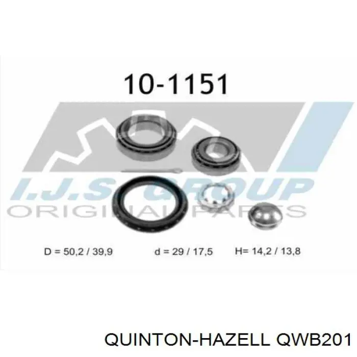 Cojinete de rueda trasero Volkswagen Jetta 2 19E, 1G2, 165, 167