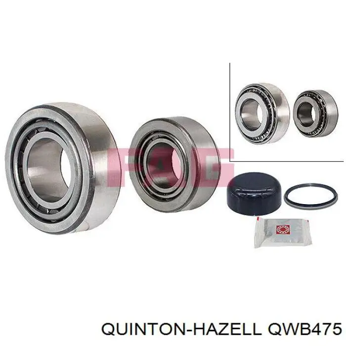 QWB475 QUINTON HAZELL cojinete de rueda trasero