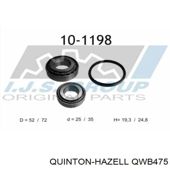 Cojinete de rueda trasero Renault Trafic 1 TXX