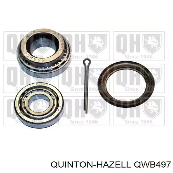 QWB497 QUINTON HAZELL cojinete de rueda trasero