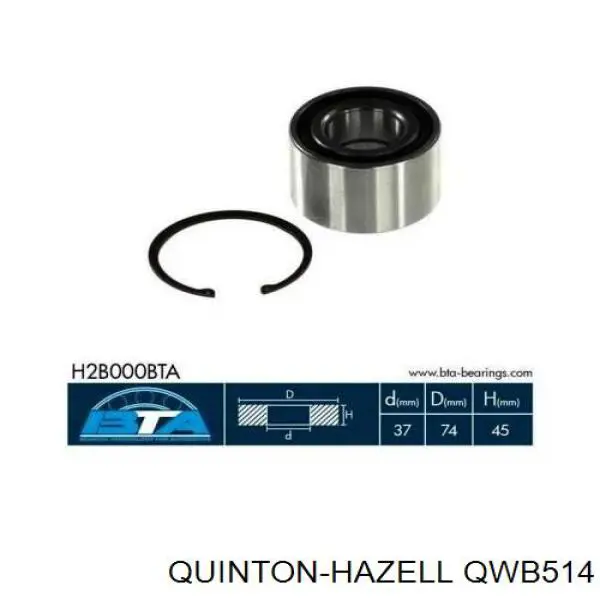 Cojinete de rueda trasero BMW 5 E28