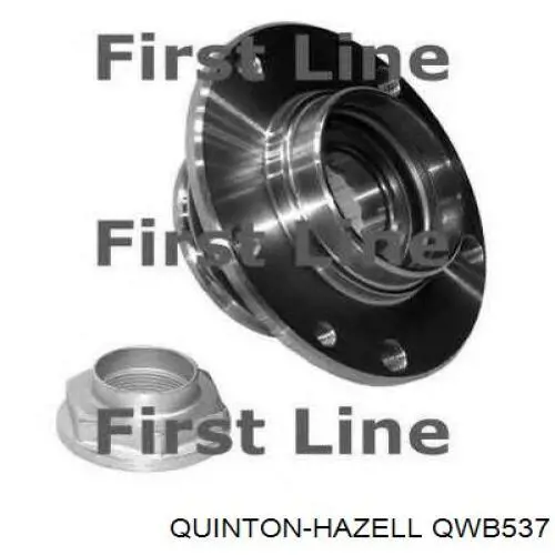 Buje de rueda delantero QWB537 QUINTON HAZELL