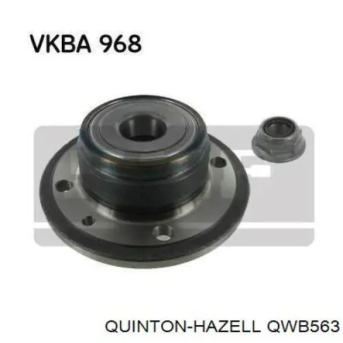 QWB563 QUINTON HAZELL cubo de rueda trasero