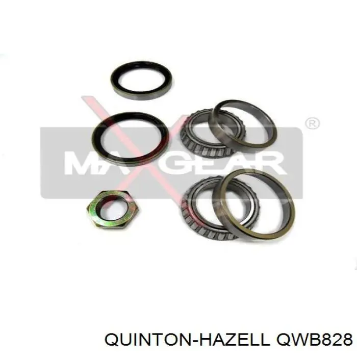 Comprar QWB828 QUINTON HAZELL Cojinete de rueda delantero