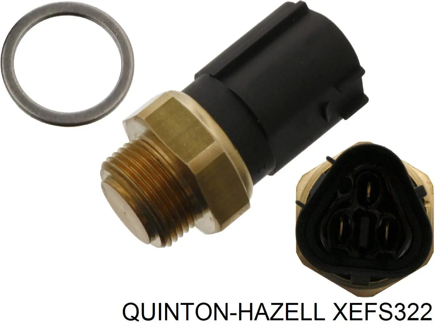 XEFS322 QUINTON HAZELL sensor, temperatura del refrigerante (encendido el ventilador del radiador)