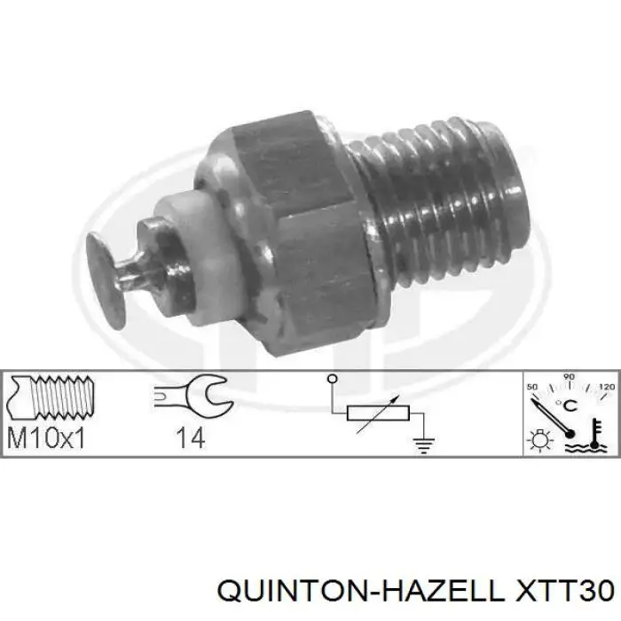 XTT30 QUINTON HAZELL sensor de temperatura del refrigerante