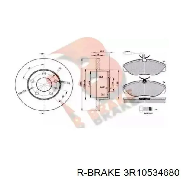 DP23014 Brembo Discos