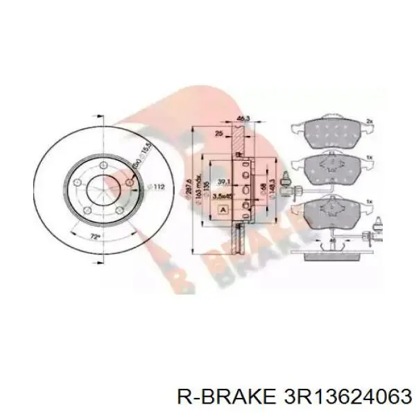 DP85013 Brembo Discos