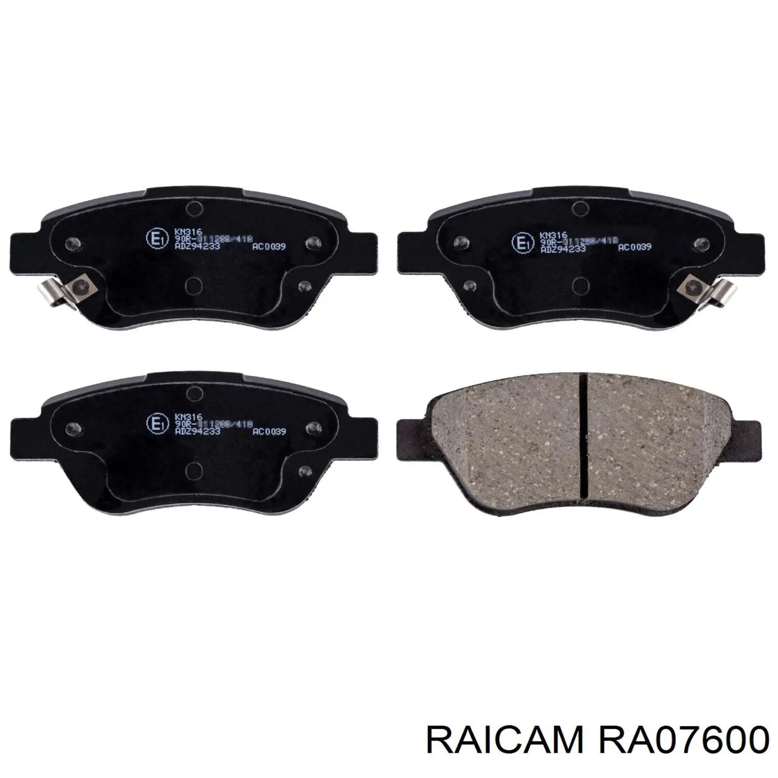 Pastillas de freno delanteras Fiat Stilo 192