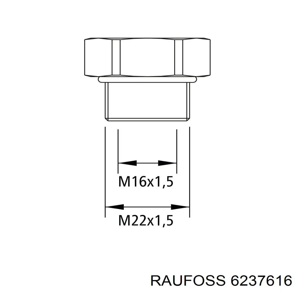  Raufoss 6237616 precio, desde 6,03 EUR