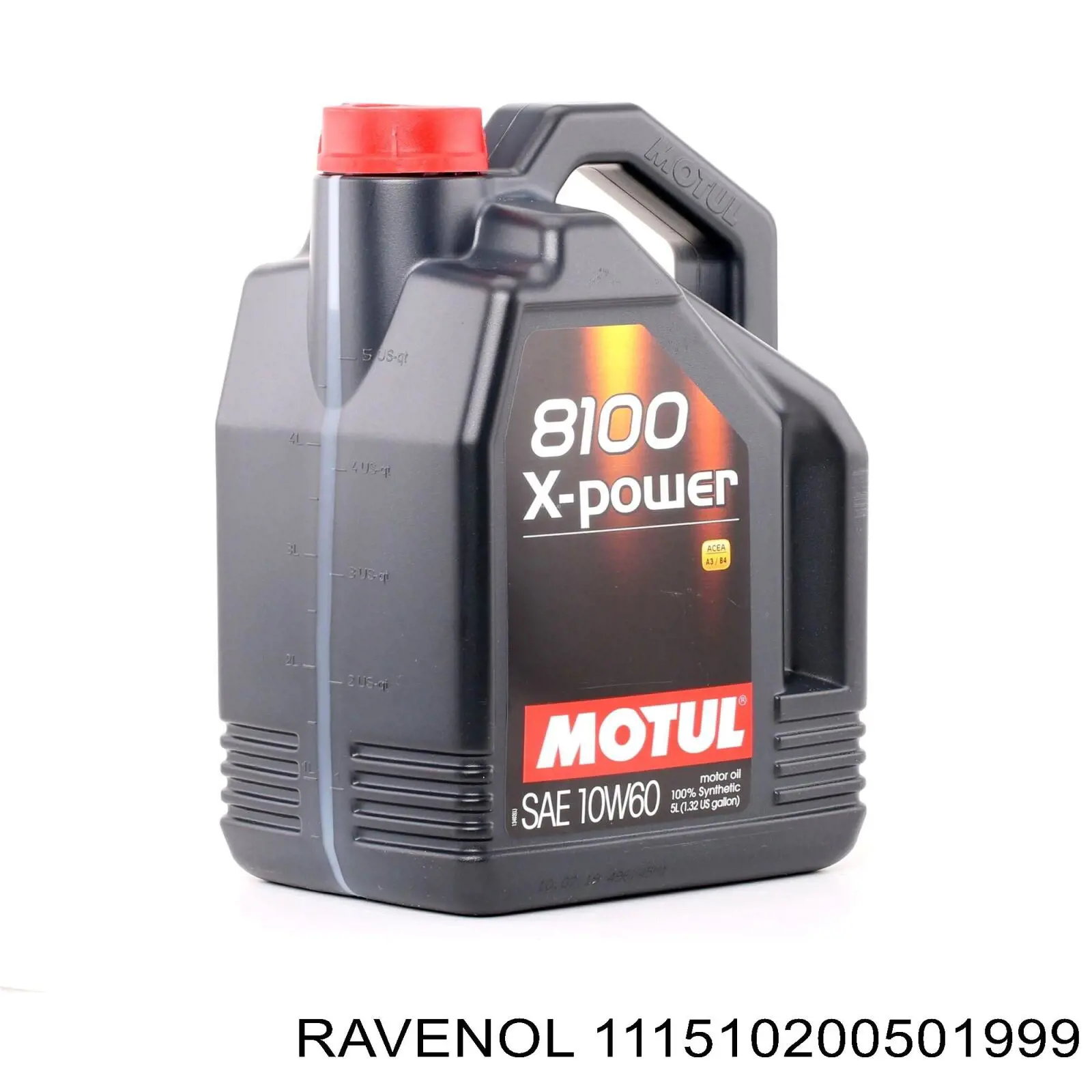 Ravenol HVS High Viscosity Synto Oil Sintético 5 L (111510200501999)