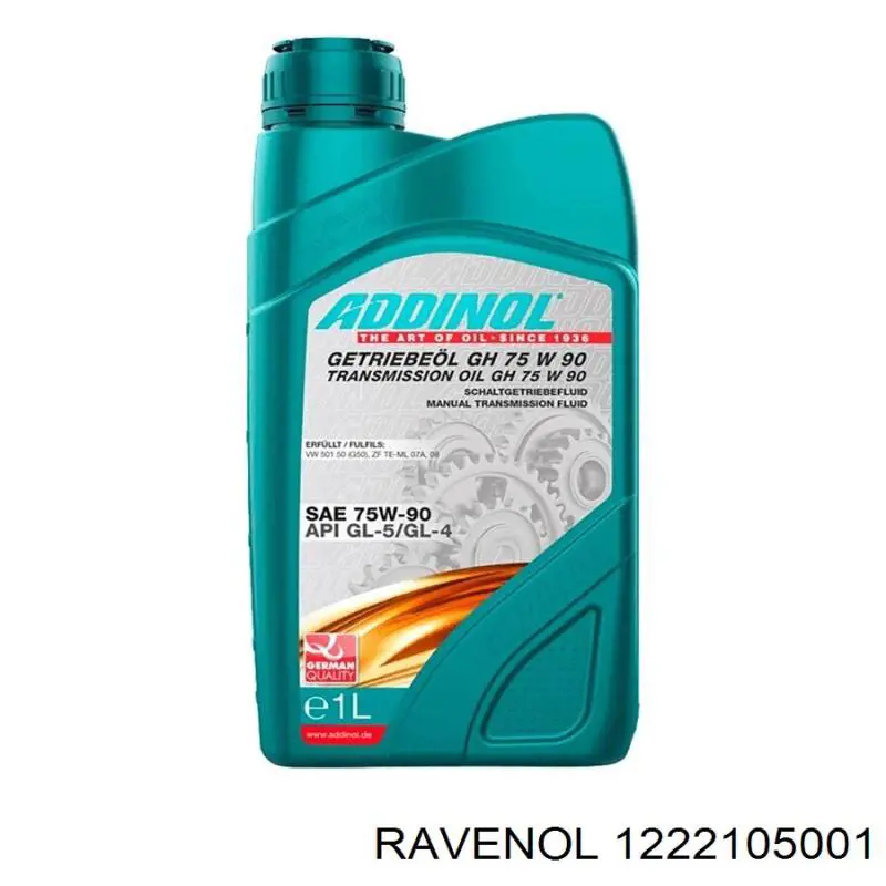 Aceite transmisión RAVENOL 1222105001