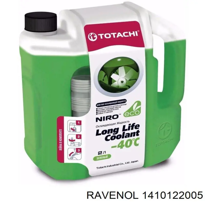 1410122005 Ravenol Refrigerante
