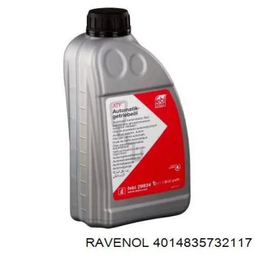 Ravenol ATF+4 Fluid Sintético 1 L Aceite transmisión (4014835732117)