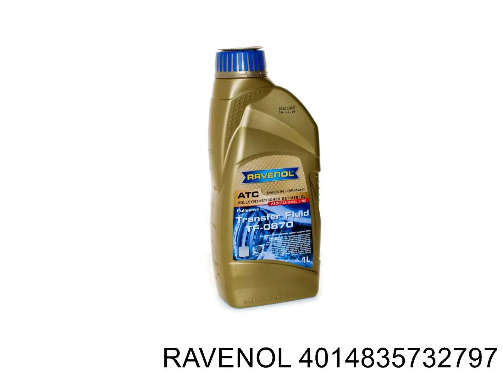 Ravenol ATF 6 HP Fluid Sintético 4 L Aceite transmisión (4014835732797)