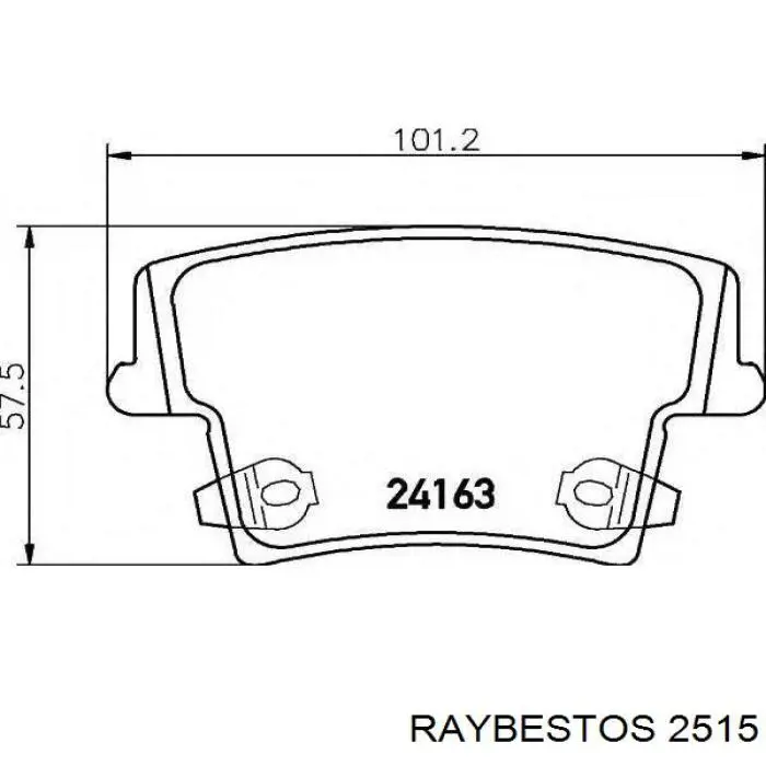 Tambor de freno trasero ABS 2550S precio, desde 58,34 EUR