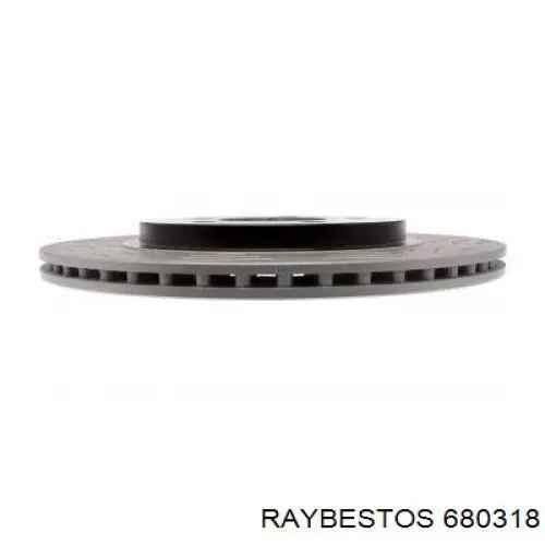 680318 Raybestos disco de freno trasero