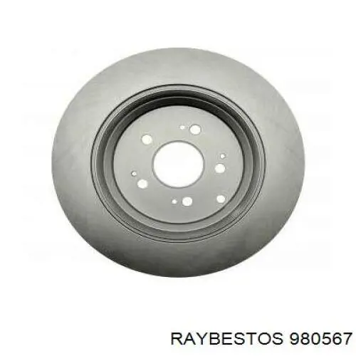 980567 Raybestos disco de freno trasero