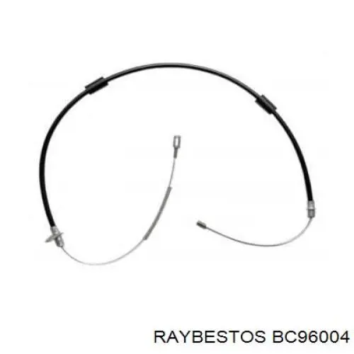 BC96004 Raybestos cable de freno de mano trasero izquierdo