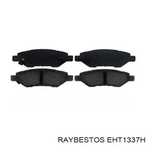 EHT1337H Raybestos pastillas de freno traseras