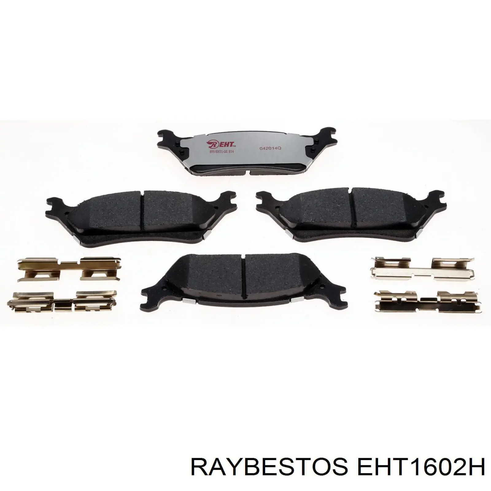 EHT1602H Raybestos pastillas de freno traseras