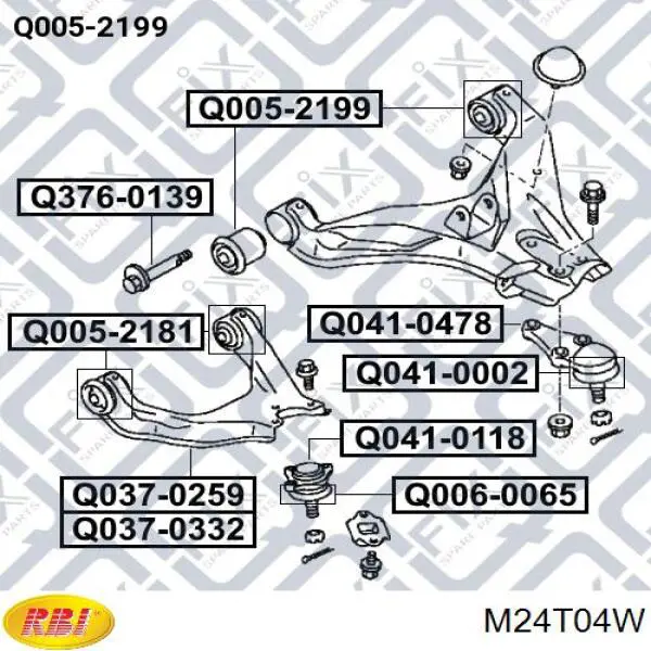 Comprar M24T04W RBI Silentblock