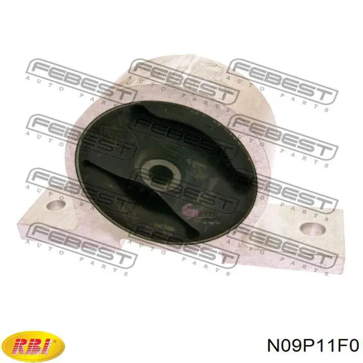 Soporte delantero de motor con silentblock N09P11F0 RBI