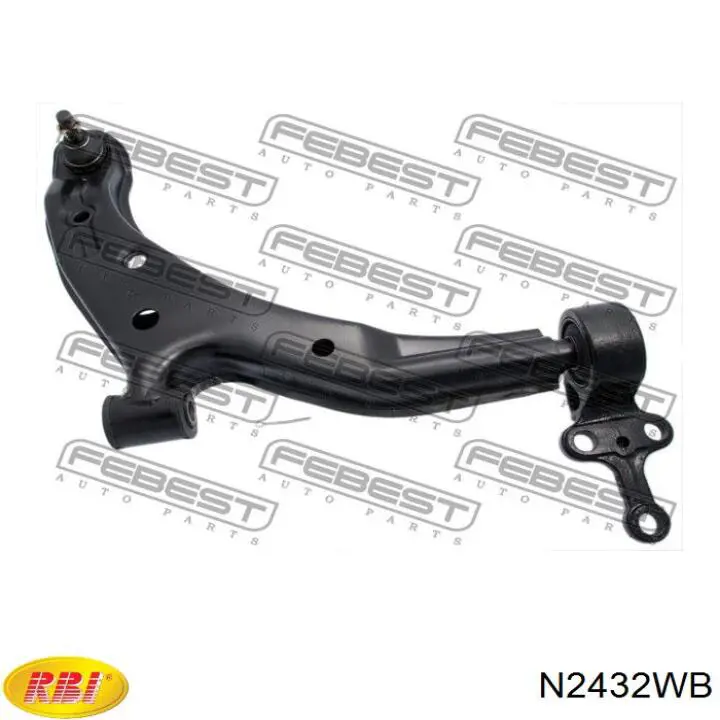 N2432WB RBI Silentblock de brazo de suspensión delantero inferior