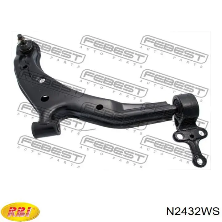 Silentblock del brazo de suspensión N2432WS RBI