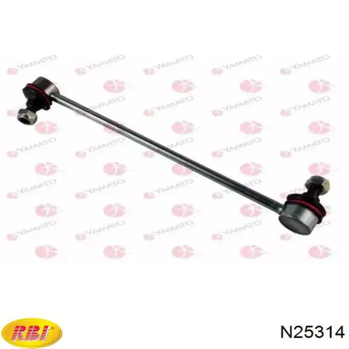 Buje del brazo transversal trasero N25314 RBI