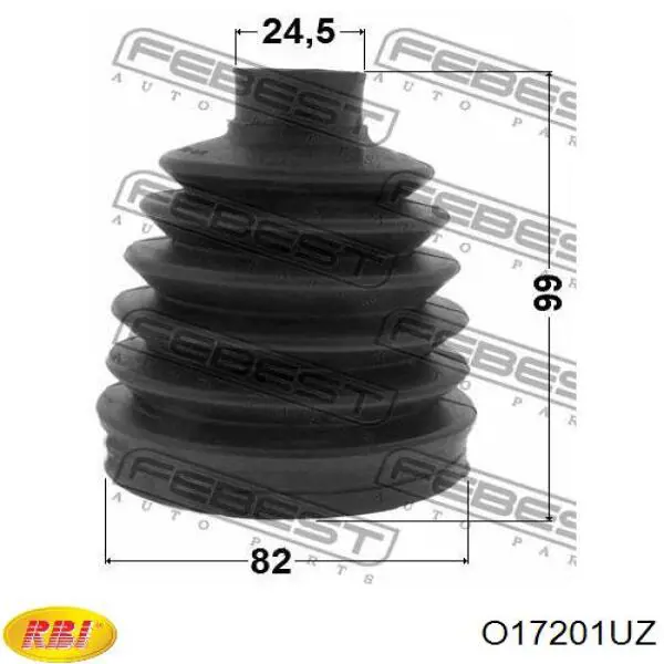 Fuelle, palier delantero exterior Mercedes 206330660464 precio, desde 12,45 EUR