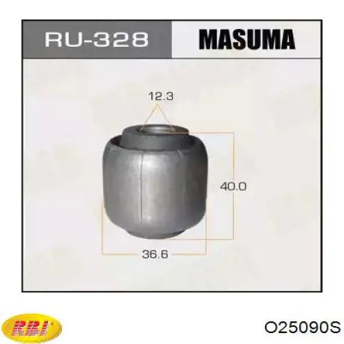 Comprar O25090S RBI Buje del brazo inferior trasero