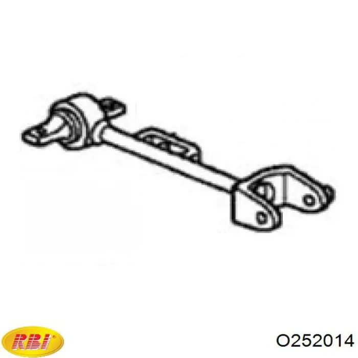 O252014 RBI silentblock de brazo de suspensión trasero superior