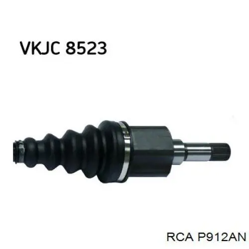 P912AN RCA árbol de transmisión delantero izquierdo