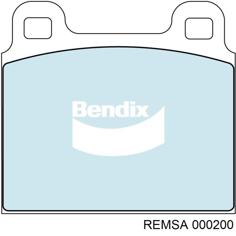 Pastillas freno delanteras Remsa 000200 precio, desde 18,04 EUR