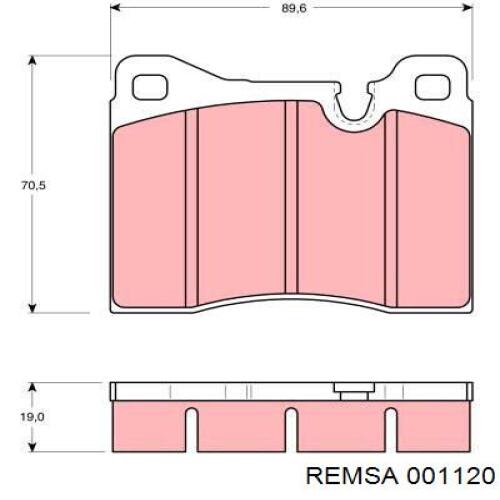 Pastillas de freno para BMW 5 E28